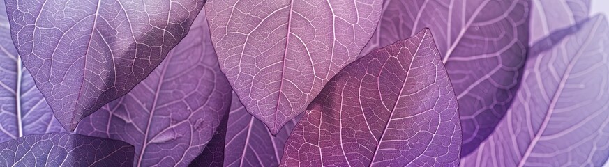 Sticker - A close up of purple leaves with a watermark