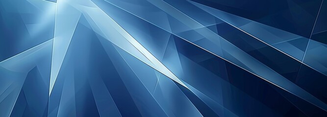 Wall Mural - Sci-fi background with large blue curve gradient