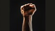 © InfiniteFlow - Raised fist in a show of solidarity, strength, and determination. AIG535