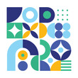 © Think Studio - Abstract Mosaic Geometric Shape Vector Illustration