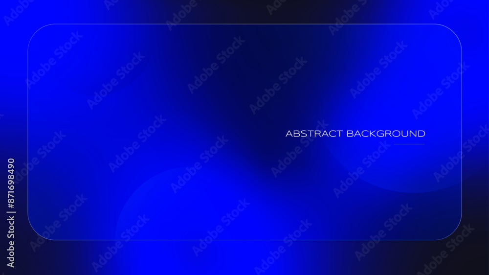 Soft gradient background covered translucent frame. Abstract Background ...