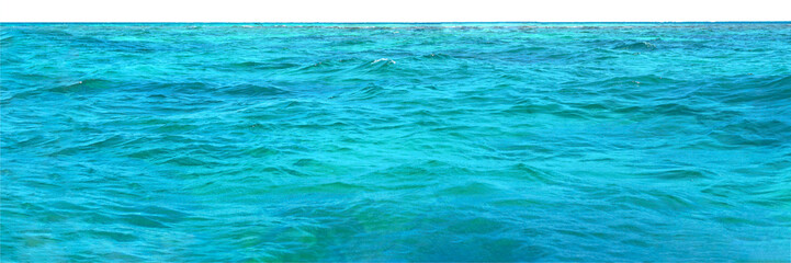 Sticker - Ocean wave png border, transparent background