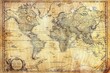 © UP - Vintage world map. Generative AI