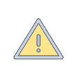 © Talha D - Warning vector icon