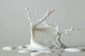 Poster - Splash of white milk