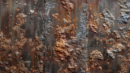 Poster - oxidized metal