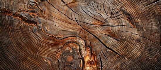 Poster - Background with a genuine wood texture for copy space image.