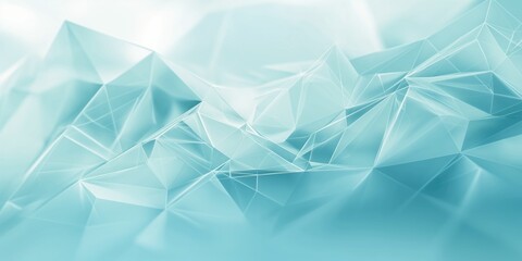 Wall Mural - abstract medical futuristic light blue geometrical nuetral universal background for science, industr