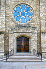 Poster - Architectural features of Mariners Church, Detroit, USA