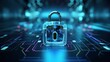 © CStock - a digital padlock symbolizing data protection