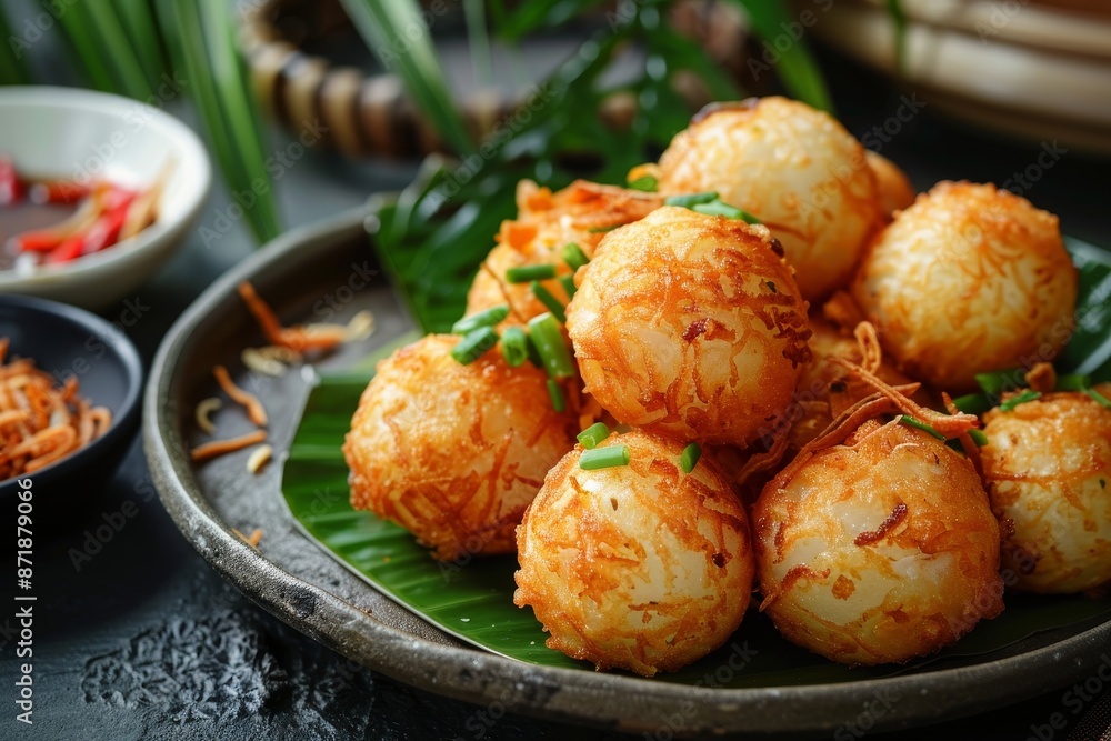 Combro is a popular Indonesian snack made with mashed cassava and spicy ...