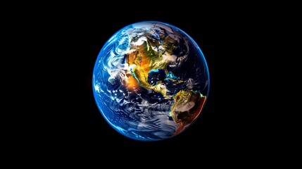 earth in space