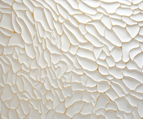 Wall Mural - White and gold texture background, Luxury wallpaper, GenerativeAI