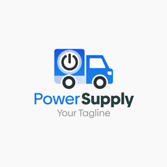 Wall Mural - Power Supply Logo Vector Template Design. Good for Business, Startup, Agency, and Organization