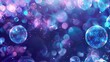 © imlane - magic background, blue purple, bubbles, glitter