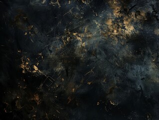 Wall Mural - A refined, dark abstract background with layered textures, a sense of depth, and a sophisticated color scheme 