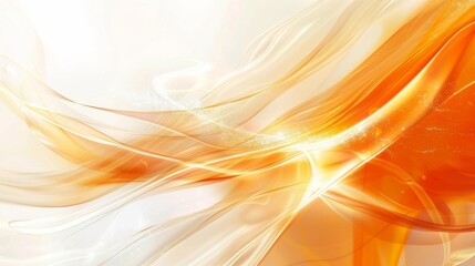 Wall Mural - abstract - company birthday, light background, orange and white colors 