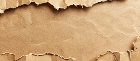 Canvas Print - Brown craft paper texture background with cardboard sheet and recycle carton paper providing an open space for text or images.