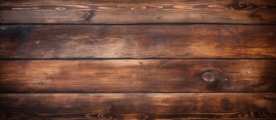 Aufkleber - Selective focus on an aged wooden texture backdrop with copy space image.