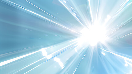 Wall Mural - Radiant Abstract Light Burst Background