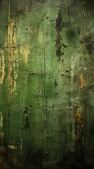 Poster - a green and brown tree with a green background with a number of numbers on it.