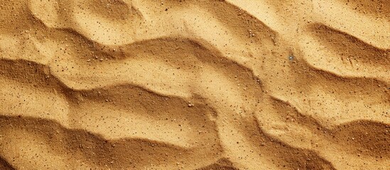 Fototapete - Top view of a sandy texture with ample copy space image.