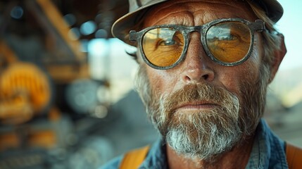 Canvas Print - A compelling documentary film chronicling the experiences of frontline workers in the renewable energy industry, offering a glimpse