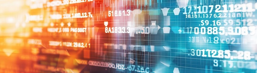 Binary code on a computer screen