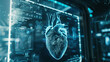 © Rabil - X-ray technology provides a detailed view of the heart's structure and function. It uses particle beams to create 3D images, helping doctors analyze the heart's motion and health.