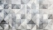 © 2rogan - Abstract ceramic tile pattern in gray and white for copy space floors walls and wallpaper