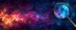 © Psykromia - Abstract Cosmic Space Art With Magnifying Glass Effect