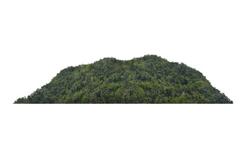 Wall Mural - .mountain isolated transparency background.
