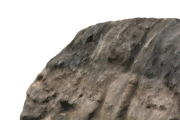 Wall Mural - rock isolated transparency background.