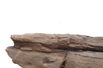 Wall Mural - rock isolated transparency background.