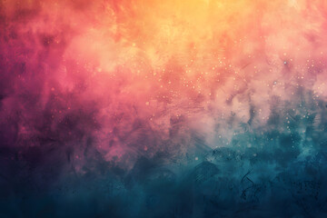 Wall Mural - abstract grainy gradient background with tones from dawn to dusk