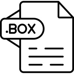 Poster - BOX Icon