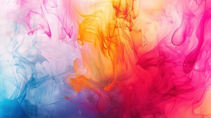 Canvas Print - colorful abstract background. generative ai