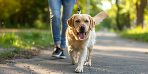 Sticker - dog walking service