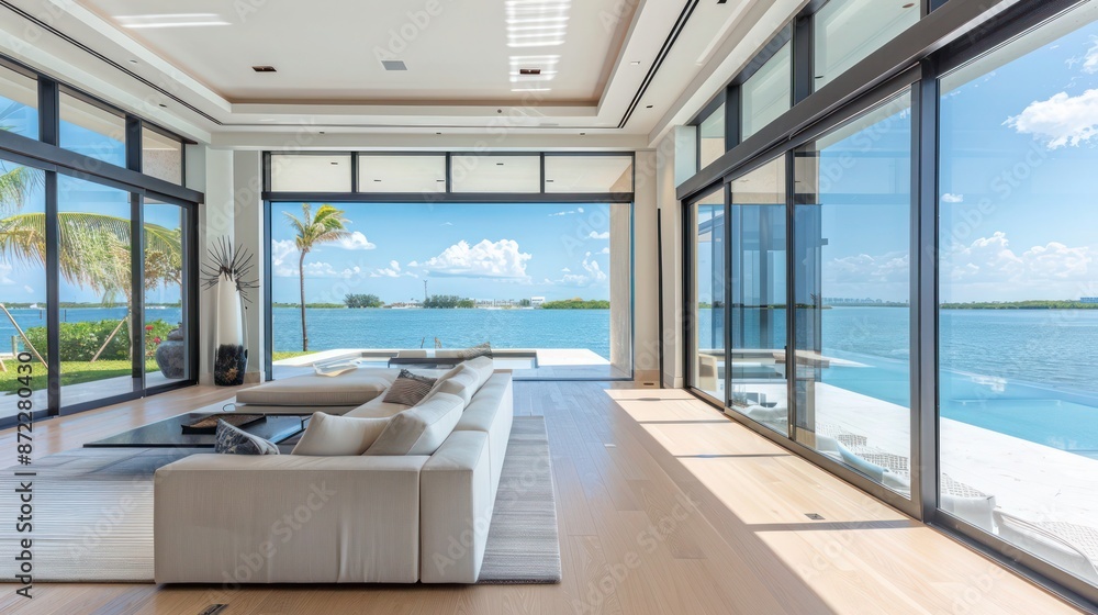 Luxurious Energy Efficiency Reference: Luxurious Waterfront Villa With Floor To Ceiling Energy Efficient
