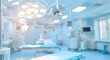 © LK  - Blurred background of a modern operating room, background.