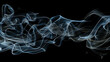 © Artistic Visions - Midnight Smoke Trails: Ethereal Abstract Flow