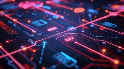 Digital Web Development Workflow in Stylized 3D | Paths and Arrows Concept