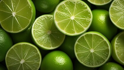 Poster - lime background