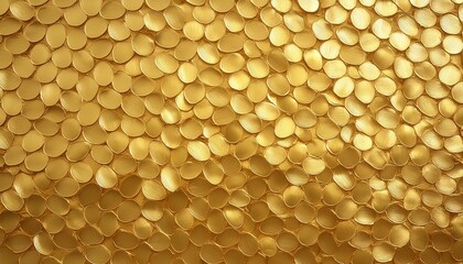 Poster - gold texture wall used as background wallpaper