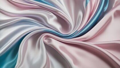 Wall Mural - Silky Waves of Water: An Artistic Background Design