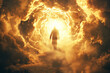 © Dzmitry - Soul Ascending Through Golden Clouds