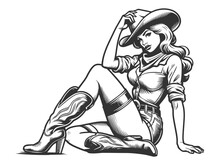 ピンナップガール1950 無料画像 - Public Domain Pictures