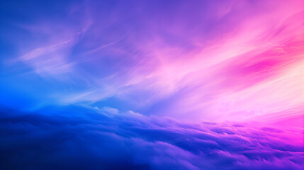 Poster - Stunning Gradient Sky at Sunset