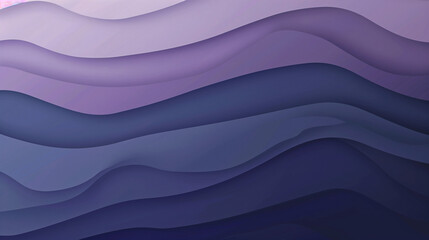 Wall Mural - Abstract Wavy Purple and Blue Gradient Background