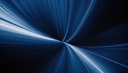 Wall Mural - Blue Rays with lens flare, Vector Illustration Abstract blue light rays effect